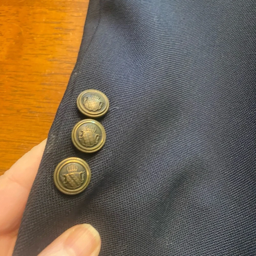 Cartier VTG Men's Navy Two-Button Sport Coat